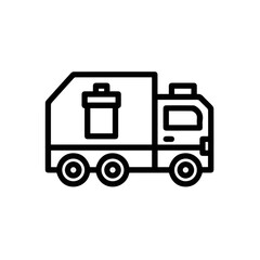 Truck icon symbol vector illustration
