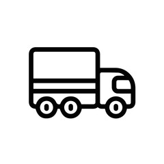 Truck icon symbol vector illustration
