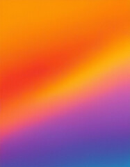 Abstract Gradient Background in Orange, Yellow,