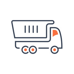 Truck icon symbol vector illustration
