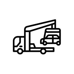 Truck icon symbol vector illustration