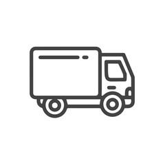 Truck icon symbol vector illustration