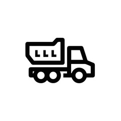 Truck icon symbol vector illustration