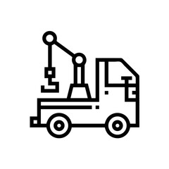 Truck icon symbol vector illustration