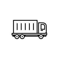 Truck icon symbol vector illustration