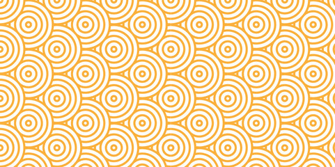 Abstract Overlapping Pattern. Seamless geometric ocean spiral pattern and abstract circle wave lines. brown seamless tile stripe geomatics create retro line backdrop pattern background.