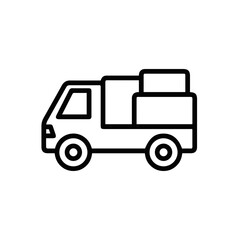Truck icon symbol vector illustration
