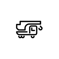 Truck icon symbol vector illustration

