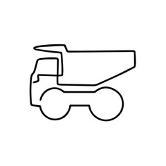 Truck icon symbol vector illustration
