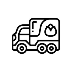 Truck icon symbol vector illustration
