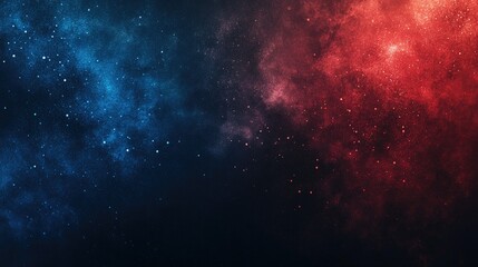 Naklejka premium Cosmic Abstract Space Background in Vibrant Colors