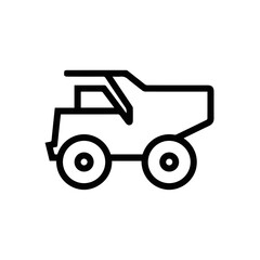 Truck icon symbol vector illustration
