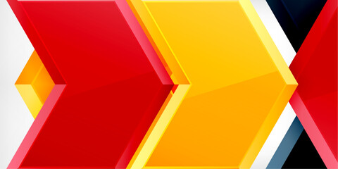 Arrow technology and business concept background. Vector Illustration For Wallpaper, Banner, Background, Card, Book Illustration, landing page