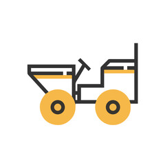 Truck icon symbol vector illustration