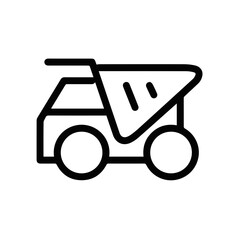 Truck icon symbol vector illustration

