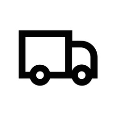 Truck icon symbol vector illustration

