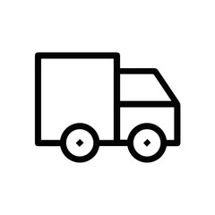 Truck icon symbol vector illustration

