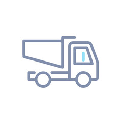 Truck icon symbol vector illustration

