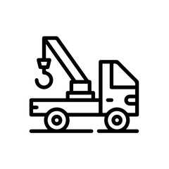 Truck icon symbol vector illustration

