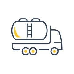 Truck icon symbol vector illustration

