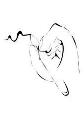 Mit der Hand schreiben