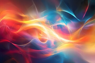 Fototapeta premium Mesmerizing Quantum Realm Abstract Background