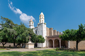 Obraz premium Historic Exconvento Dominico de la Natividad in Tepoztlán, Morelos, Mexico