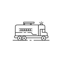 Truck icon symbol vector illustration

