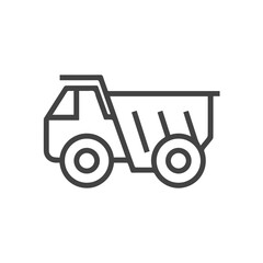 Truck icon symbol vector illustration

