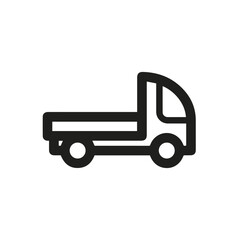 Truck icon symbol vector illustration

