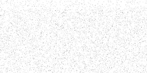 White wall overlay grainy concrete grunge scratched paint particle splatter. seamless black, white Grain dots cracked rough background texture.