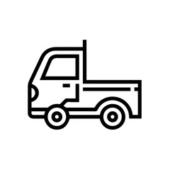 Truck icon symbol vector illustration