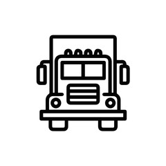 Truck icon symbol vector illustration