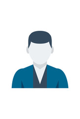 vector icon employee. personal profile symbol