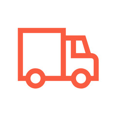 Truck icon symbol vector illustration