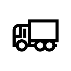 Truck icon symbol vector illustration