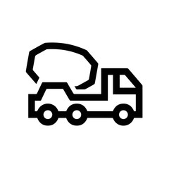 Truck icon symbol vector illustration