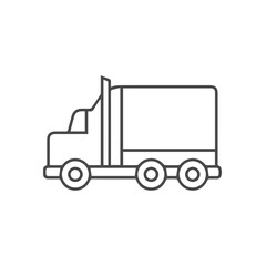 Truck icon symbol vector illustration