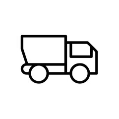 Truck icon symbol vector illustration