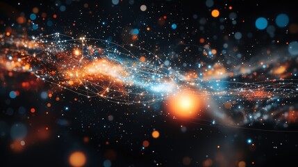 Conceptual Illustration of Space and Time Dynamics