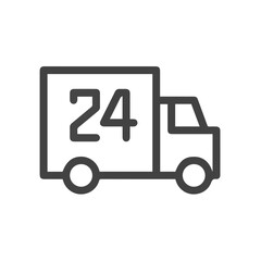 Truck icon symbol vector illustration