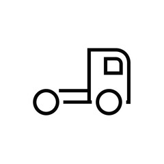 Truck icon symbol vector illustration