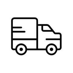 Truck icon symbol vector illustration