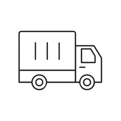 Truck icon symbol vector illustration