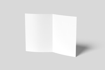 A5 Bifold Brochure Blank Background