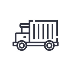 Truck icon symbol vector illustration