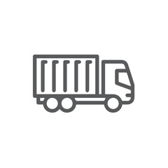 Truck icon symbol vector illustration