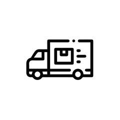Truck icon symbol vector illustration