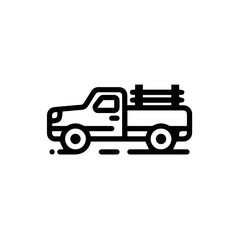 Truck icon symbol vector illustration