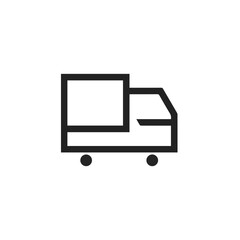 Truck icon symbol vector illustration